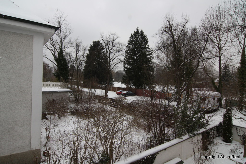 Blick vom Balkon